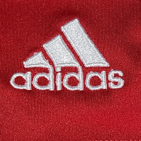 Adidas Red Athletic Shorts Size XL EUC - Picture 5 of 5